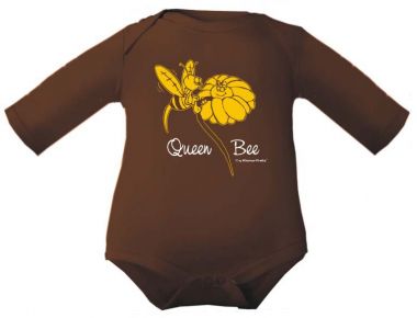 farbiger Baby Body 1/1 Queen Be