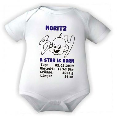 Baby Body Boy a star is born und Geburtsdaten