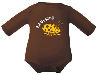 farbiger Baby Body 1/1 Ladybird