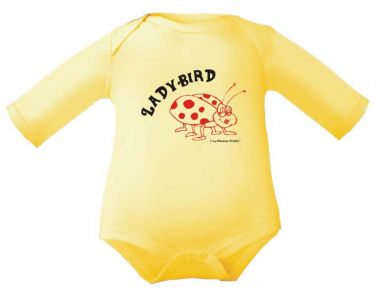farbiger Baby Body 1/1 Ladybird
