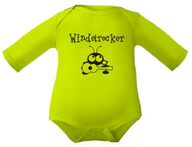 farbiger Baby Body 1/1 Windelrocker / AUNTI
