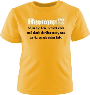 Children's T-shirt Hormone- ab in die Ecke