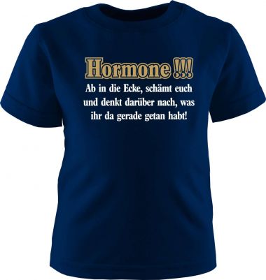 Children's T-shirt Hormone- ab in die Ecke