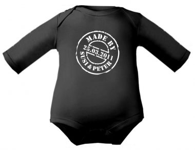 Baby Body with Print Made by ....