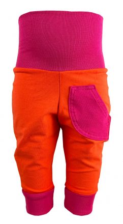 Baby und Kinder Pumphose lang multicolor mit 1 kleinen Tasche