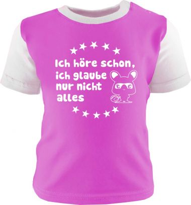 Baby and Kids Shirt Multicolor I'm listening, I just do not believe it all
