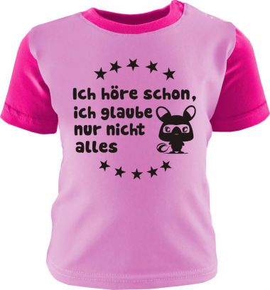 Baby and Kids Shirt Multicolor I'm listening, I just do not believe it all
