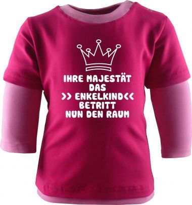 Baby and Kids Shirt Long Sleeve Multicolor Her Majesty's grandchild now enters the room