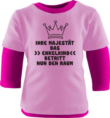 Baby and Kids Shirt Long Sleeve Multicolor Her Majesty's grandchild now enters the room