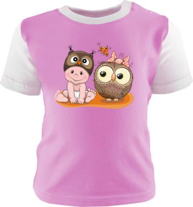Baby and Kids Shirt Multicolor Little Fratz & Friends Owl