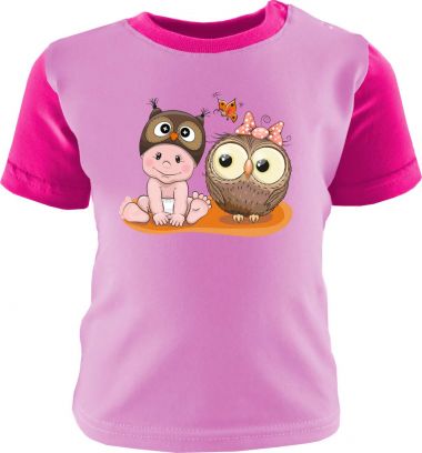 Baby and Kids Shirt Multicolor Little Fratz & Friends Owl