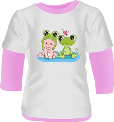 Baby und Kinder Shirt Multicolor Kleiner Fratz & Friends Frosch