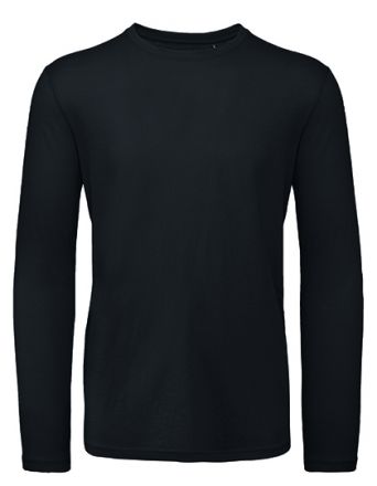 Slim Fit Langarm T-Shirt / körperbetont