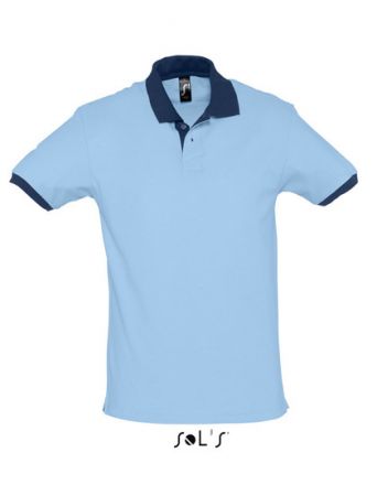 Unisex Contrast Polo Shirt