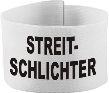 adjustable Velcro armband with STREITSCHLICHTER / 10 cm height