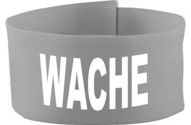 größenverstellbare Klett-Armbinde WACHE / 5 cm Höhe
