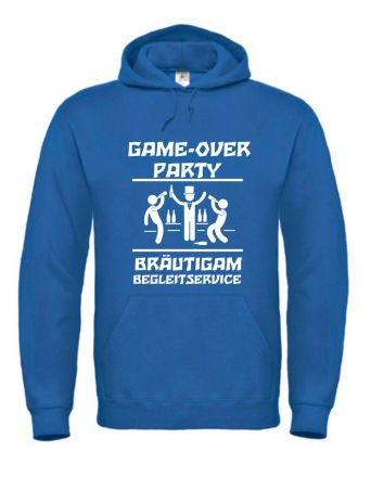 Shirt Game over Party Bräutigam Begleitservice