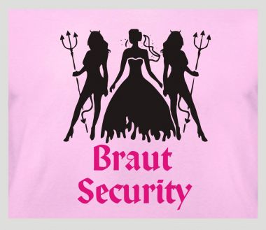 Shirt Braut Security