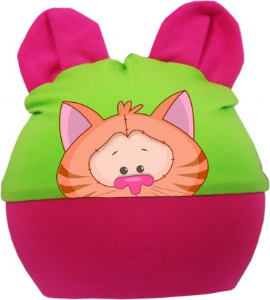 Baby Ohren Mütze Multicolor Sweet Animal Katze