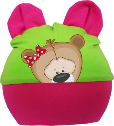 Baby Ohren Mütze Multicolor Sweet Animal Teddy