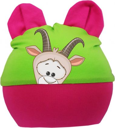 Baby Ohren Mütze Multicolor Sweet Animal Ziegenbock