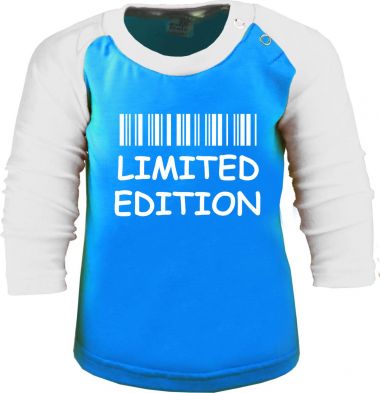 Kids Raglan Baseball Long Sleeve T-Shirt Limited Edition
