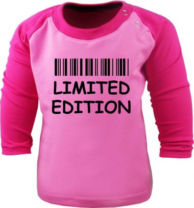 Baby und Kinder Baseball Langarm Shirt - Limited Edition