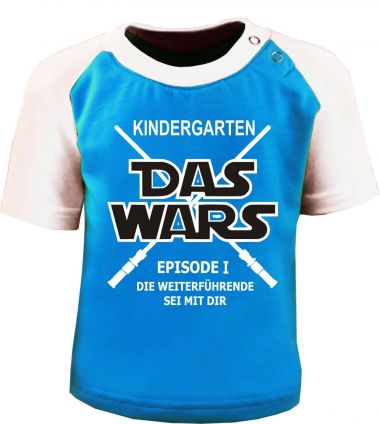 Kids Raglan Baseball shortsleeve T-Shirt - Kindergarten