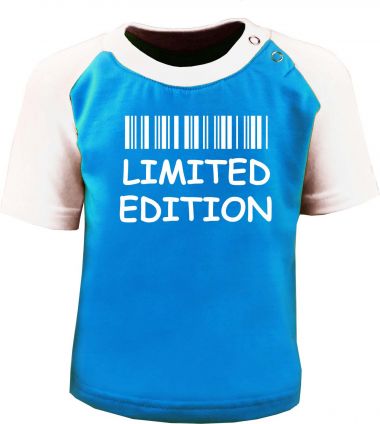Baby und Kinder Kurzarm Baseball T-Shirt -  Limited Edition -