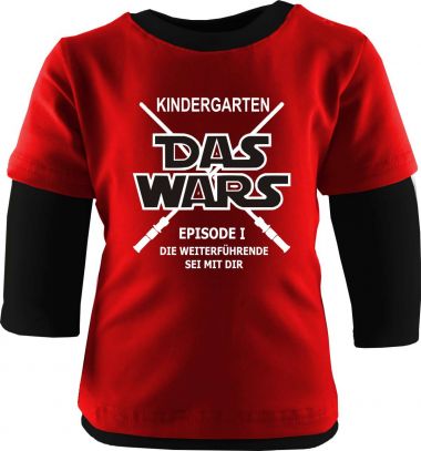 Baby und Kinder Shirt Langarm Multicolor Kindergarten