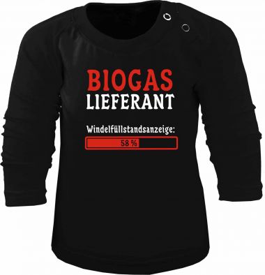 Kids Long Sleeve T-Shirt Biogas