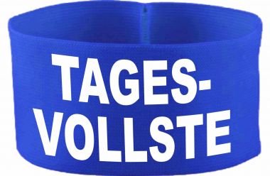 rubber elastic armband / mediaband with Tagesvollste/ 10 cm height