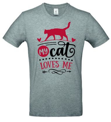Shirt My Cat loves me