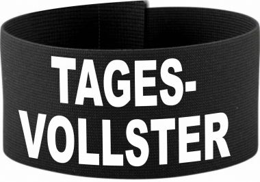 adjustable Velcro armband with Tagesvollster/ 10 cm height