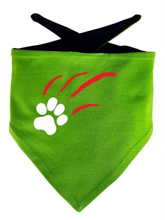 Hunde Dreiecks-Halstuch Multicolor mit Design 2 und Name