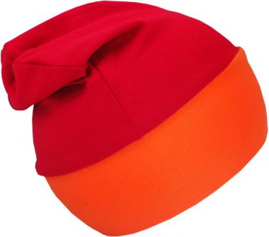 Baby Beanie Mütze mit breiten Bund Multicolor Rockstar