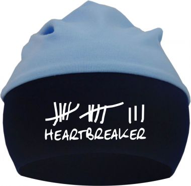 Baby Beanie Mütze mit breiten Bund Multicolor Heartbreaker