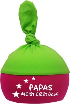 1-Zipfel Baby Mütze Multicolor Papas Meisterstück