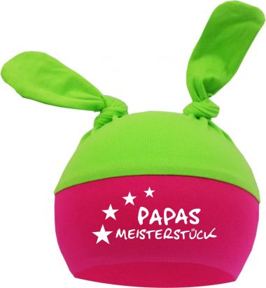 2-Zipfel Baby Mütze Multicolor Papas Meisterstück