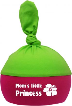 1-Zipfel Baby Mütze Multicolor Moms little Princess