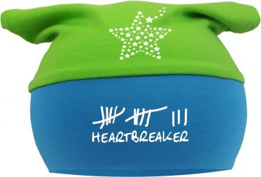 Baby Kopftuch Mütze Multicolor Heartbreaker