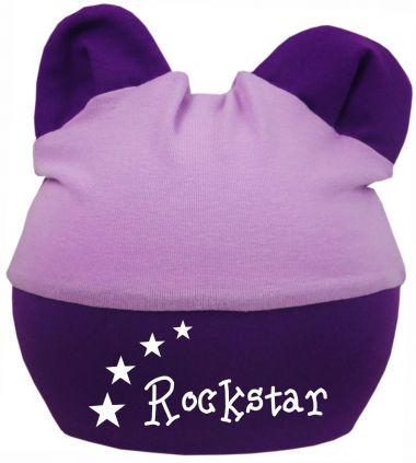Baby Ohren Mütze Multicolor Rockstar