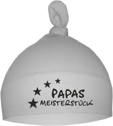 1-Zipfel Baby Mütze einfarbig Papas Meisterstück