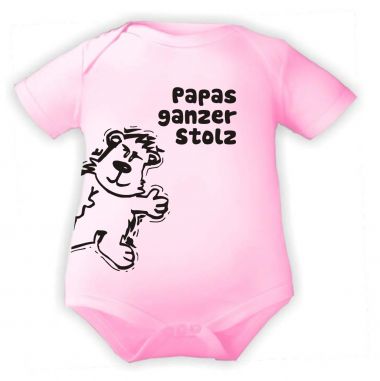 farbiger Baby Body Papas ganzer Stolz / COOK