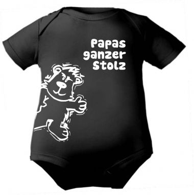 farbiger Baby Body Papas ganzer Stolz / COOK
