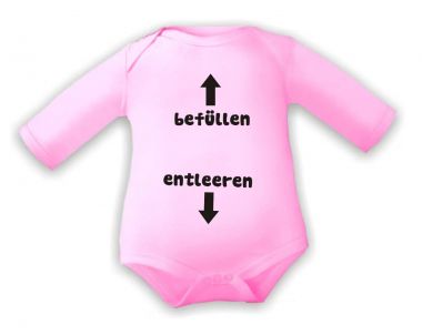 farbiger Baby Body Befuellen Entleeren /COOK