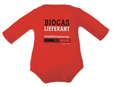 farbiger Baby Body Biogaslieferant
