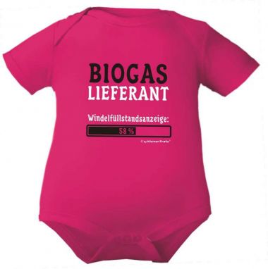 farbiger Baby Body Biogaslieferant