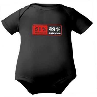 farbiger Baby Body Minzicke 49 % Engelchen / NEU