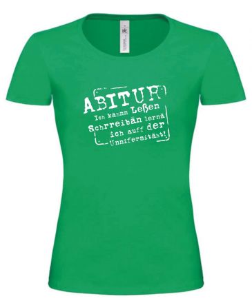 Lady T-Shirt Abitur / NEU
